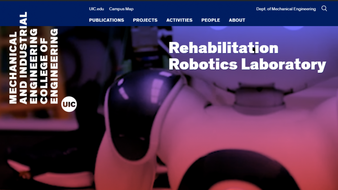 The Rehabilitation Robotics Website is now live!